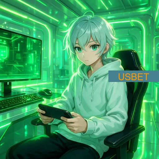 Imagem promocional da USBET mostrando a plataforma e suas vantagens