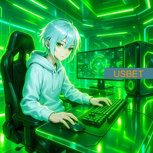 Imagem promocional da USBET mostrando a plataforma e suas vantagens
