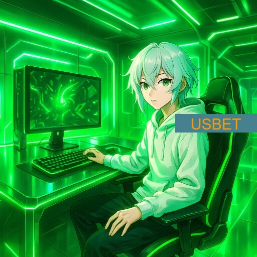 Imagem promocional da USBET mostrando a plataforma e suas vantagens