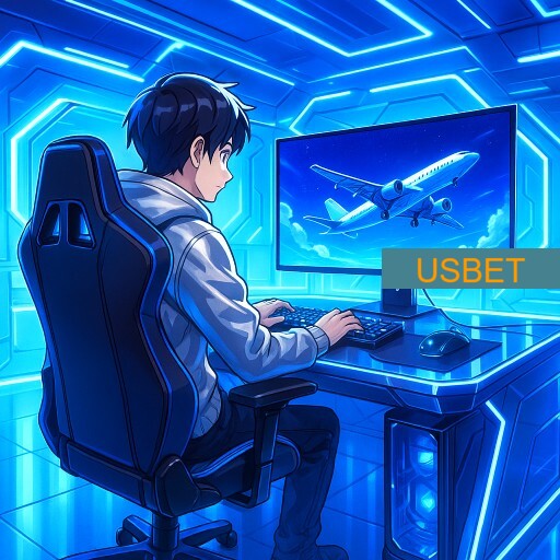 Imagem promocional da USBET mostrando a plataforma e suas vantagens