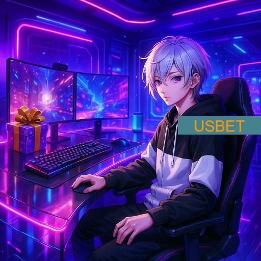Imagem promocional da USBET mostrando a plataforma e suas vantagens