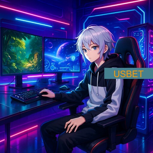 Imagem promocional da USBET mostrando a plataforma e suas vantagens