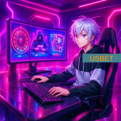Imagem promocional da USBET mostrando a plataforma e suas vantagens