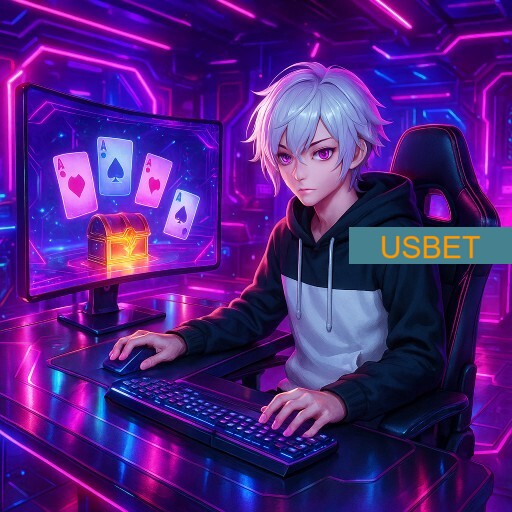 Imagem promocional da USBET mostrando a plataforma e suas vantagens