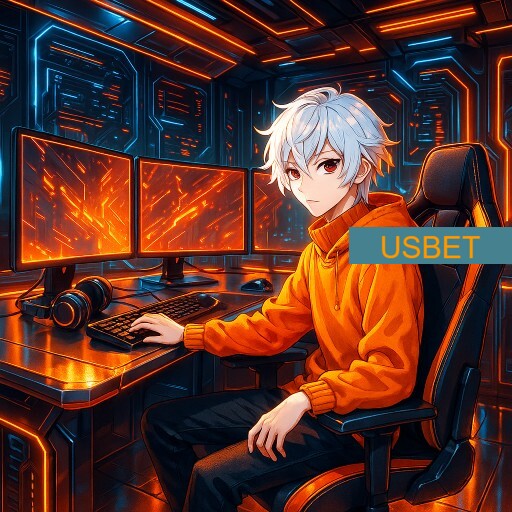 Imagem promocional da USBET mostrando a plataforma e suas vantagens