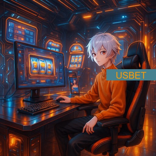 Imagem promocional da USBET mostrando a plataforma e suas vantagens