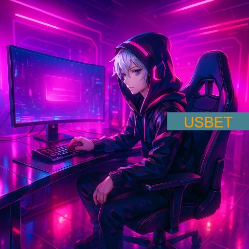 Imagem promocional da USBET mostrando a plataforma e suas vantagens