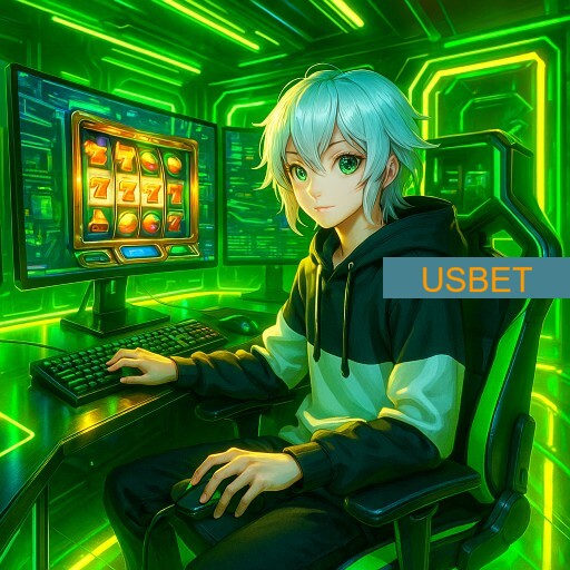 Imagem promocional da USBET mostrando a plataforma e suas vantagens