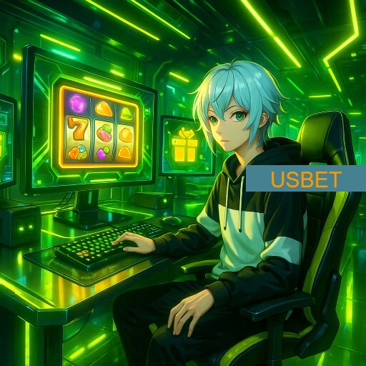 Imagem promocional da USBET mostrando a plataforma e suas vantagens