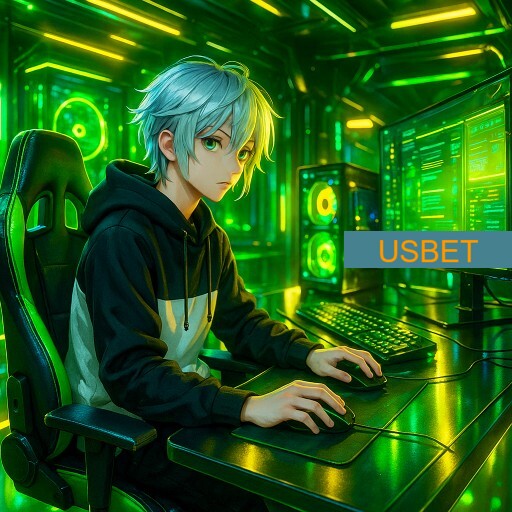 Imagem promocional da USBET mostrando a plataforma e suas vantagens